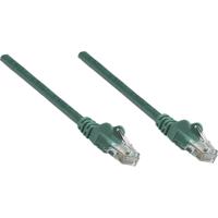 Intellinet 730815 RJ45 Netwerkkabel, patchkabel CAT 6 U/UTP 0.25 m Groen 1 stuk(s) - thumbnail