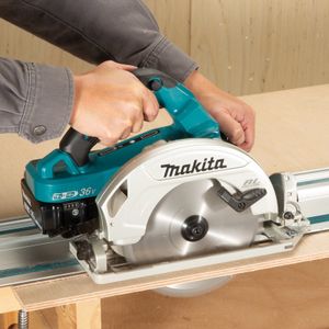 Makita DHS783ZJU handcirkelzaag 19 cm Blauw, Roestvrijstaal 6000 RPM