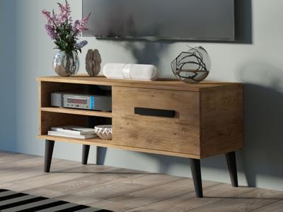 Tv-meubel GRANITAS 1 deur kastanjebruin Tv-meubel GRANITAS 1 deur kastanjebruin