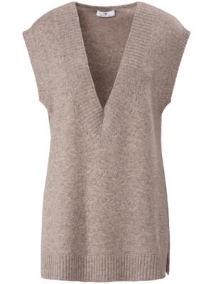 Slip-over 100% scheerwol Van Peter Hahn grijs Slip-over 100% scheerwol Van Peter Hahn grijs