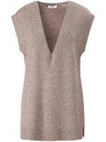 Slip-over 100% scheerwol Van Peter Hahn grijs