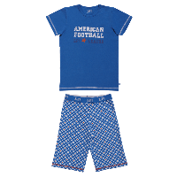 Lief! Boys shortama 3/4 4534 Check-98/104