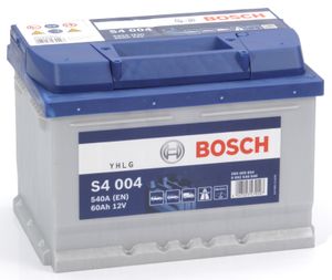 Bosch auto accu S4004 - 60Ah - 540A - voor voertuigen zonder start-stopsysteem S4004