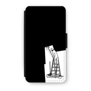 Musketon Painter: iPhone X Flip Hoesje