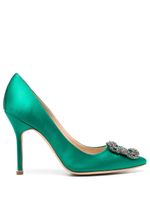 Manolo Blahnik escarpins Hangisi 105 mm - Vert