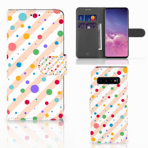 Samsung Galaxy S10 Telefoon Hoesje Dots