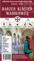 Wandelkaart Harzer Kloster Wanderweg | Schmidt Buch Verlag - thumbnail