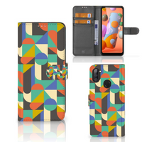 Samsung Galaxy M11 | A11 Telefoon Hoesje Funky Retro