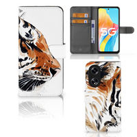 Hoesje OPPO Reno8 T 5G Watercolor Tiger - thumbnail