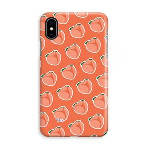 Just peachy: iPhone Xs Volledig Geprint Hoesje