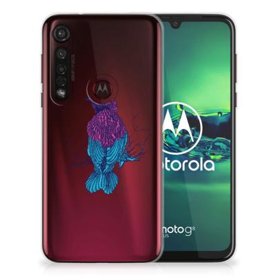 Motorola Moto G8 Plus Telefoonhoesje met Naam Merel Motorola Moto G8 Plus Telefoonhoesje met Naam Merel