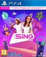 Let's Sing 2025 + 2 Microphones - International Edition - PlayStation 4