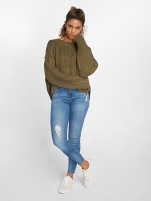 Urban Classics / trui Wide Oversize in olijfgroen Urban Classics / trui Wide Oversize in olijfgroen