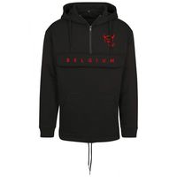 FC Eleven - Belgium Anorak Hoodie - Zwart - thumbnail