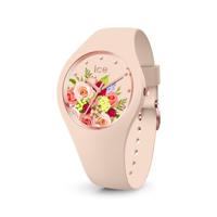 Ice-Watch Flower Medium Pink Nude Horloge