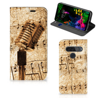 LG G8s Thinq Stand Case Bladmuziek