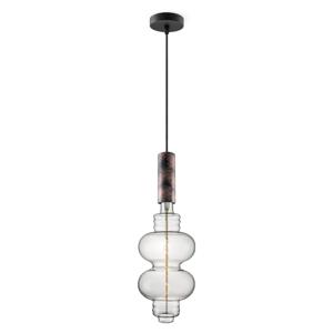 Home sweet home hanglamp Saga roest Diabolo - helder