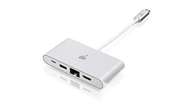 IOGEAR USB-C 4-in-1 4K meerpoorts adapter, GUH3C3PD