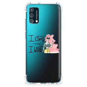 Samsung Galaxy M02s | A02s Stevig Bumper Hoesje i Can