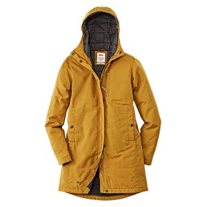 Fjällräven Dames Parka Kiruna Padded Parka W, okergeel, Maat: XXL