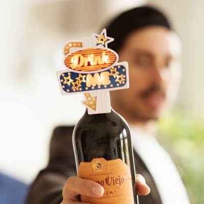 Drink Me Flestopper Met Verlichting Drink Me Flestopper Met Verlichting