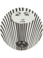 Fornasetti assiette imprimée - Noir