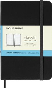 Notitieboek Moleskine pocket 90x140mm dots hard cover zwart