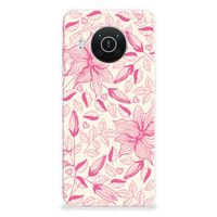 Nokia X10 | X20 TPU Case Pink Flowers