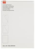 HEMA Lamineerhoezen 80 Micron 21.6x30.3 - 25 Stuks