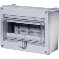 F-Tronic 7240052 KV10WDKE Distributiekast Opbouw (op muur) Aantal groepen: 10 Aantal rijen: 1 Inhoud: 1 stuk(s)