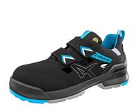 ALBATROS Forge AIR Low S1 ESD FO SR Veiligheidsschoenen, uniseks, antislip, metaalvrij, veganistisch, glasvezelkap, werkschoenen, zwart blauw, 38 EU