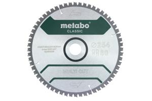 Metabo MULTI CUT CLASSIC 628666000 Cirkelzaagblad 254 x 30 x 1.8 mm Aantal tanden: 60 1 stuk(s)