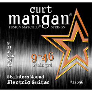 Curt Mangan Stainless 9-46 snarenset voor elektrische gitaar