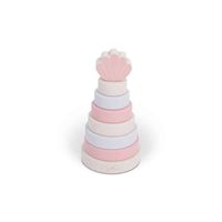 Jollein houten stapeltoren Shell Pink Maat - thumbnail