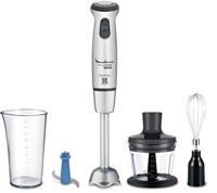 Moulinex Infinity Force Ultimate staafmixer met 4-in-1 accessoires, 1000 W met 25 snelheden en turbo, 4 messen, incl. hakmolen, maatbeker, garde en ijsmes