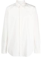 Forme D'expression chemise en coton à col pointu - Blanc