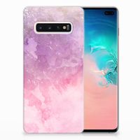 Hoesje maken Samsung Galaxy S10 Plus Pink Purple Paint - thumbnail