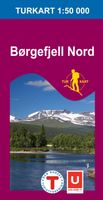 Wandelkaart 2621 Turkart Børgefjell Nord | Nordeca - thumbnail