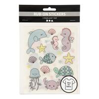 Creativ Company Rub-On Stickers Oceaan, 2 Vellen - thumbnail