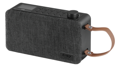 Tiny Audio Joy Stereo DAB+ Radio Zwart