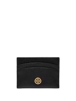 Tory Burch porte-carte Robinson à plaque logo - Noir - thumbnail