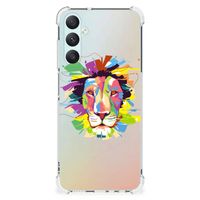 Samsung Galaxy A05s Stevig Bumper Hoesje Lion Color - thumbnail