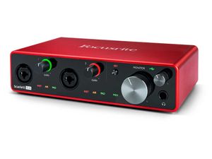 Focusrite SCARLETT 4I4 3RD GENERATION audio-opname-interface