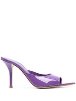 GIABORGHINI mules Perni 100 mm en cuir verni - Violet - thumbnail