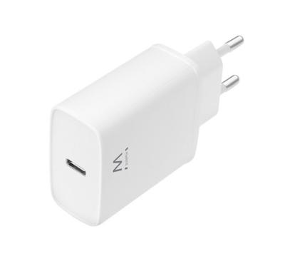 Ewent EW1320 USB-C Samsung/Apple Oplader - 20W - Power Delivery - Snellader - Wit