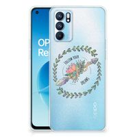 OPPO Reno 6 5G Telefoonhoesje met Naam Boho Dreams - thumbnail