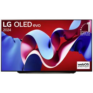 LG Electronics OLED83C47LA 4K OLED evo TV OLED-TV 210 cm 83 inch Energielabel F (A - G) CI+*, DVB-C, DVB-S2, DVB-T2, Smart TV, UHD, WiFi Zwart