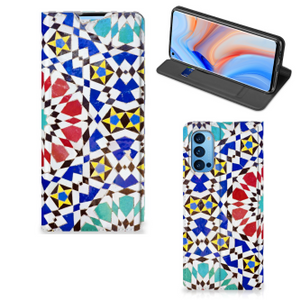 OPPO Reno4 Pro 5G Standcase Mozaïek