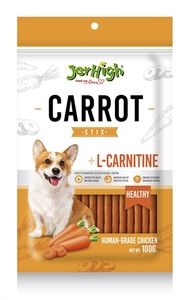 JERHIGH CARROT STIX MET KIP EN L-CARNITINE 100 GR