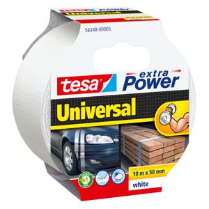 tesa UNIVERSAL 56348-00005-05 Textieltape tesa extra Power Wit (l x b) 10 m x 50 mm 1 stuk(s)